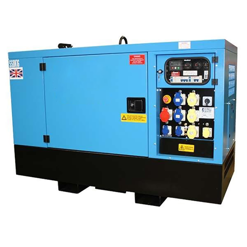 On the ground combination district 16Kva Generator - JKB - Plant Hire
